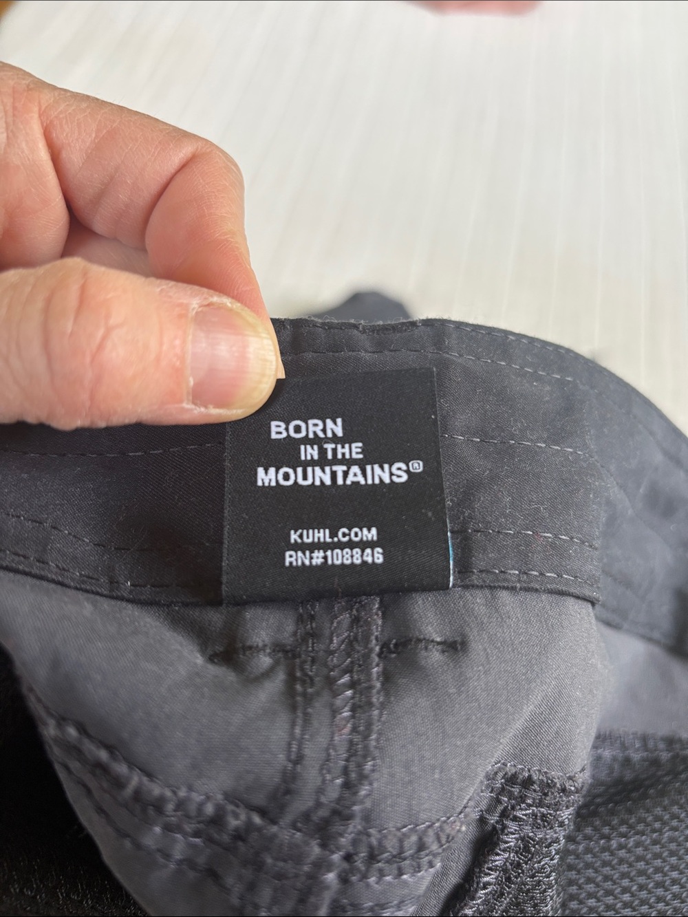 Men's Dark Gray pants - Picture 7 of 8